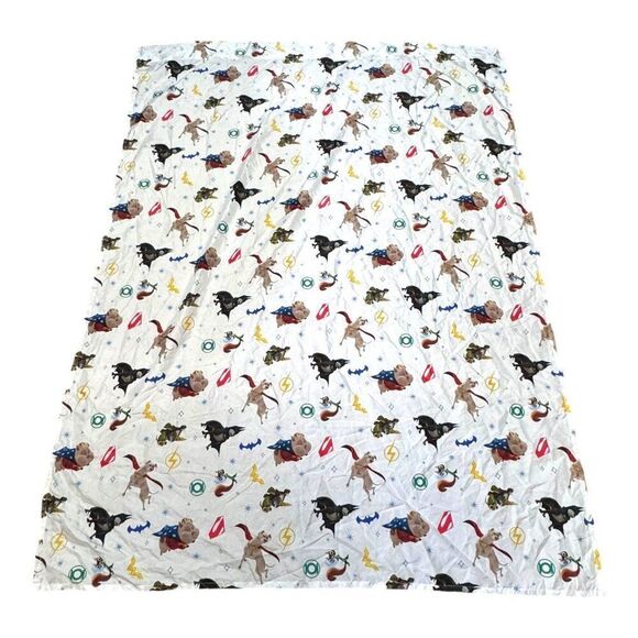 DC League Of SuperPets Kids Bedding Set Toddler Crib Quilt Pillowcase Flat Sheet - Picture 14 of 16